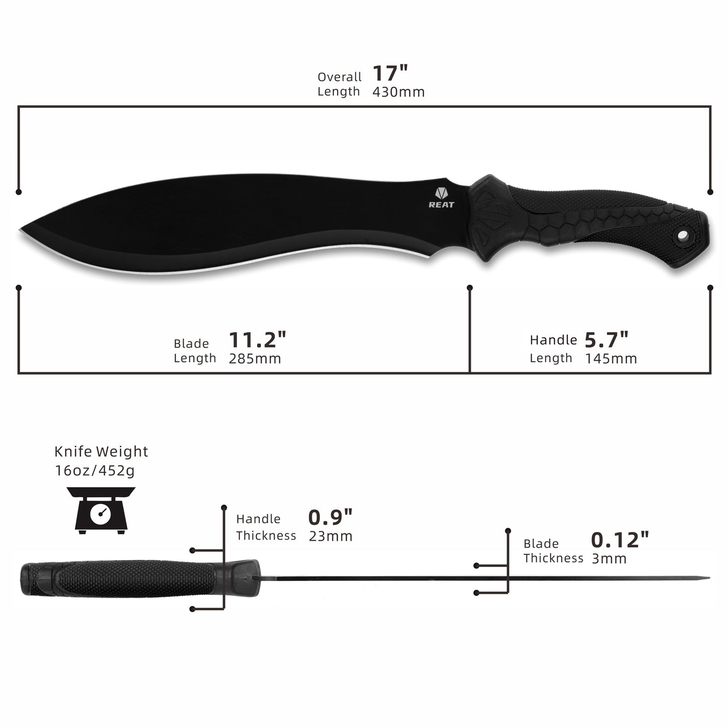 Machete RT-518