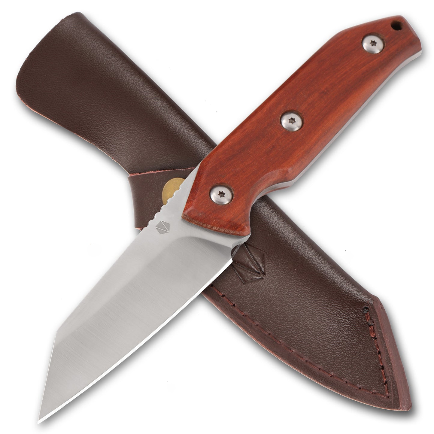 Fixed Blade Knife with Leather Sheath RT-527