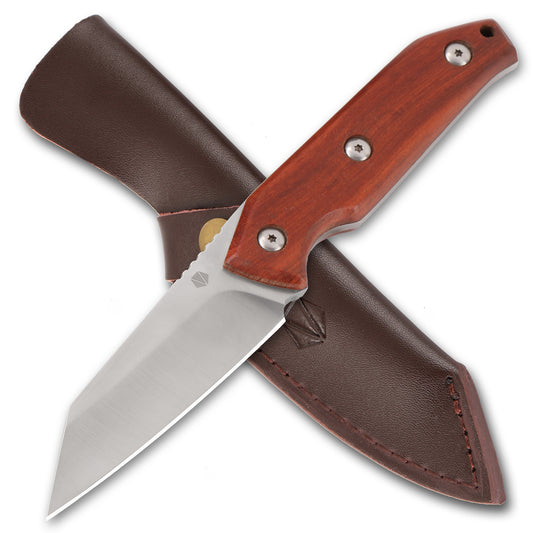 Fixed Blade Knife with Leather Sheath RT-527