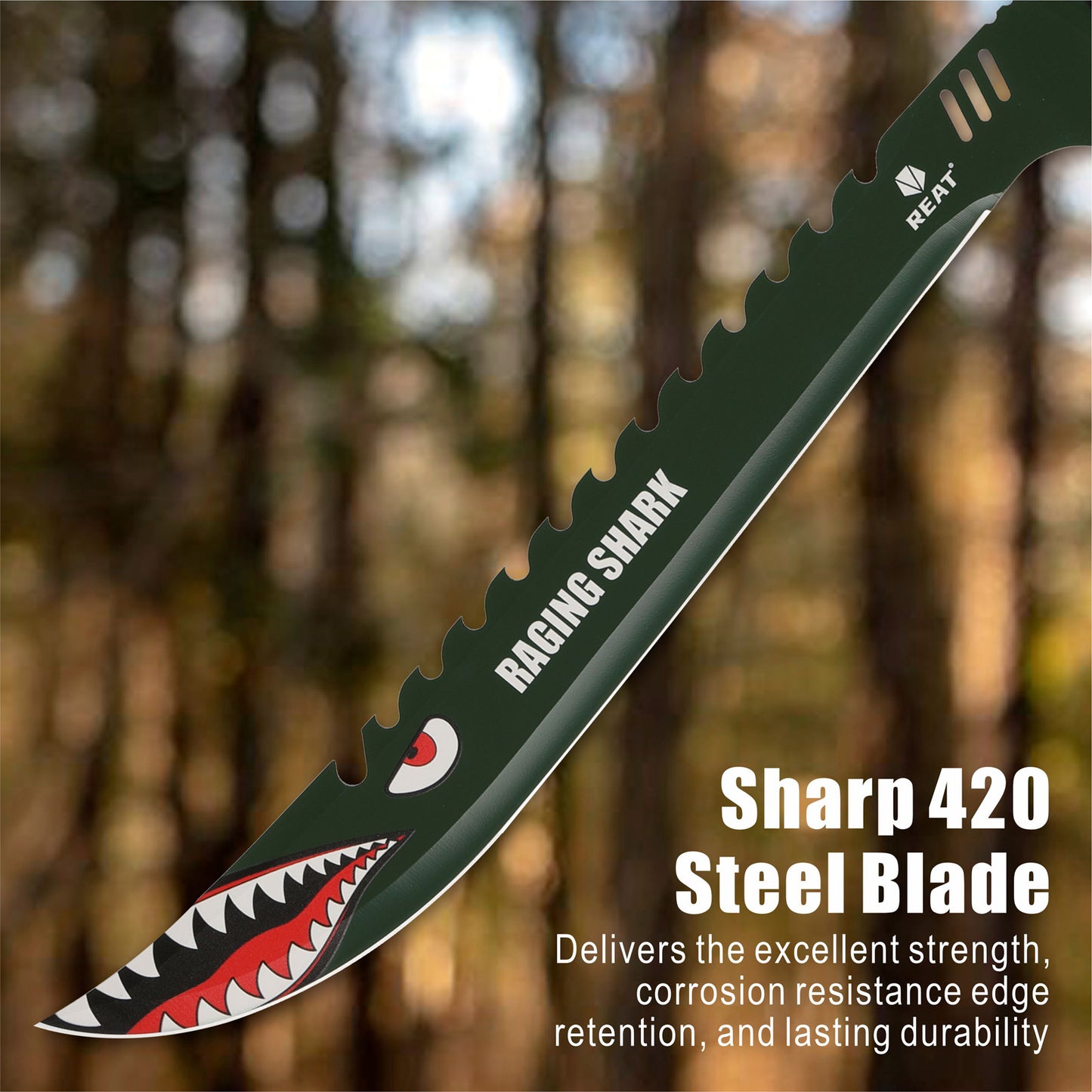 Raging Shark Machete