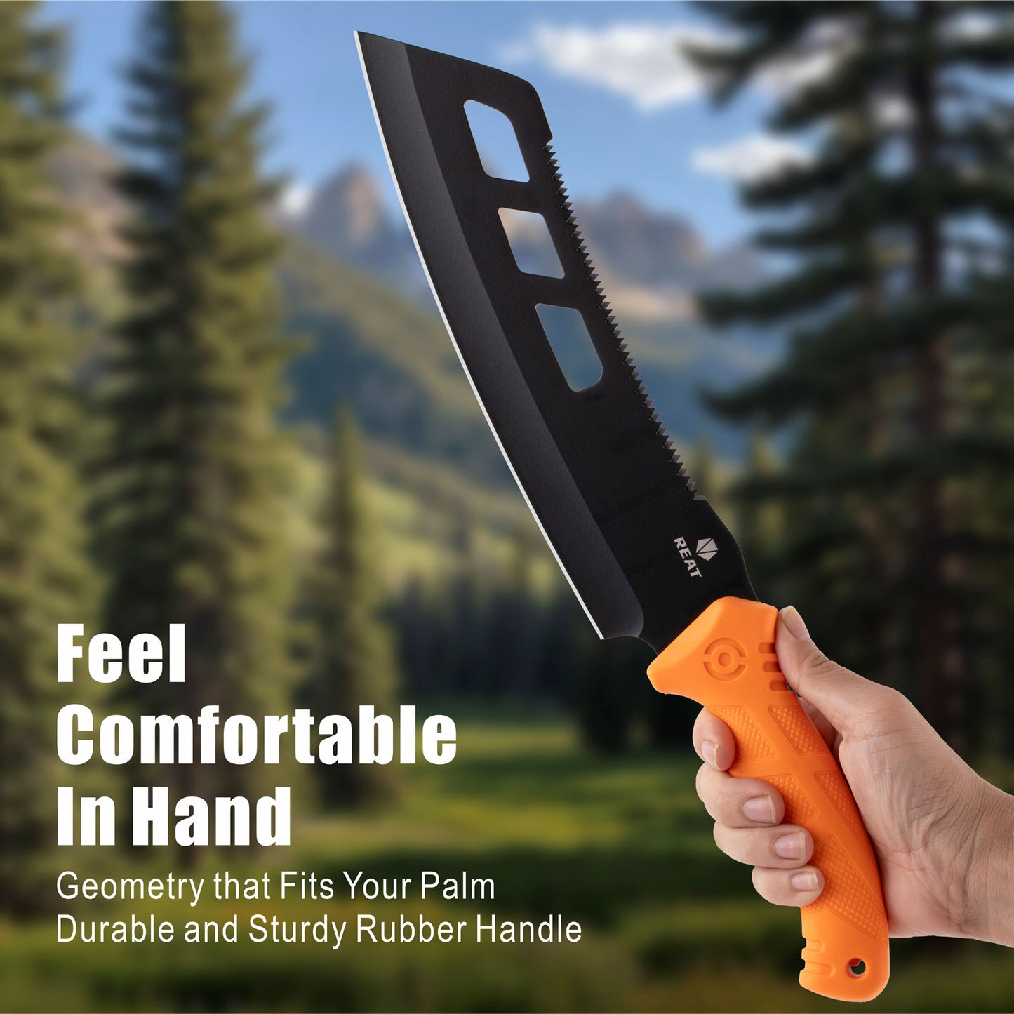 Machete with Saw